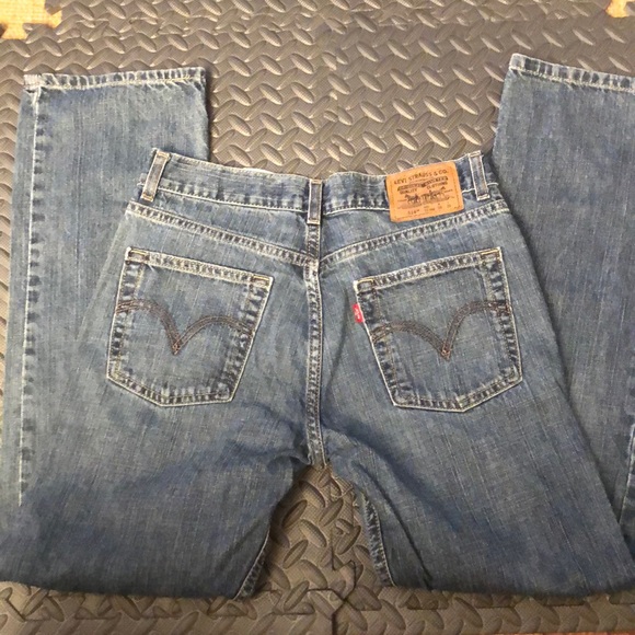 Levi's 514 Denim Jeans Boys's Sz 16 28x28 - Picture 1 of 5